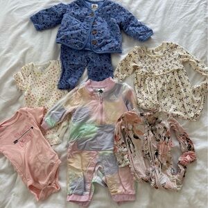 3-6 Month Baby Girl Clothing Set